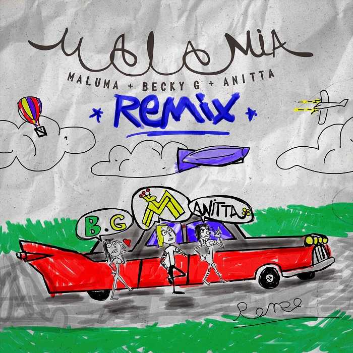 Maluma, Becky G & Anitta - Mala Mia (Remix)